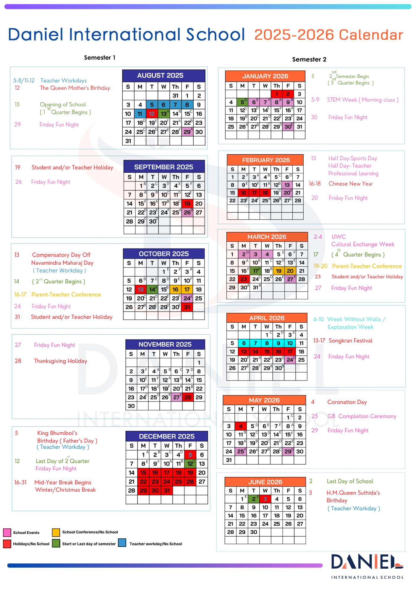 Calendar